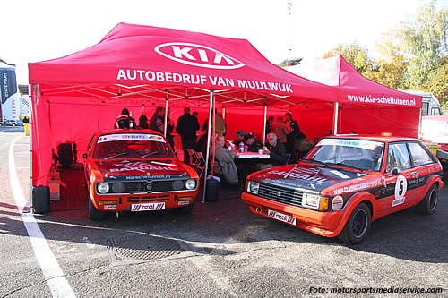 De gasten van Team KIA Van Muijlwijk - CCB Motorsport hadden iets te vieren