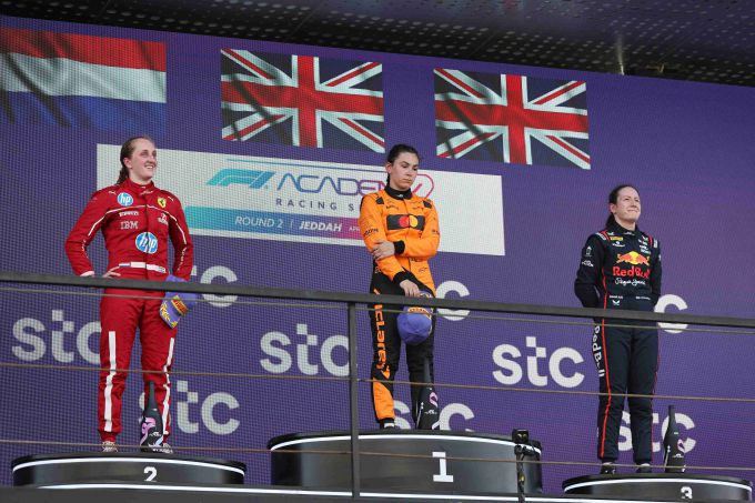 F1 Academy Jeddah Maya Weug