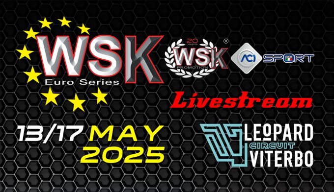 PreFinals en Finals van de WSK Euro Series Ronde 1 op het Leopard Circuit Viterbo
