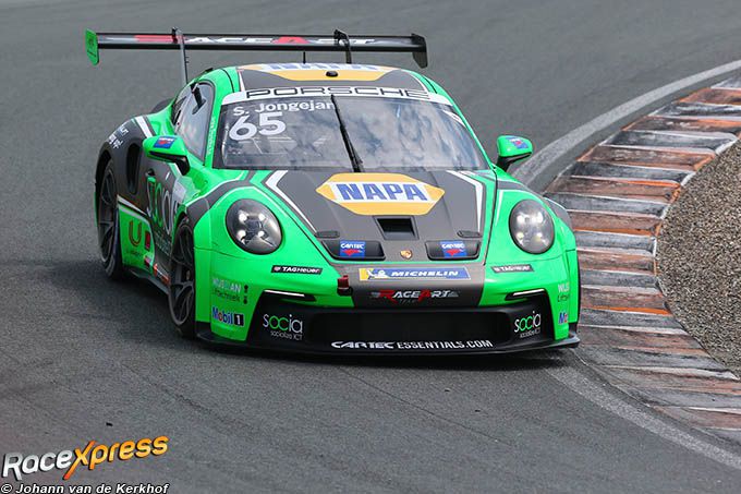 Porsche Carrera Cup Benelux Zandvoort 7 en 8 juni 2025 Foto 2 Sam Jongejan actie
