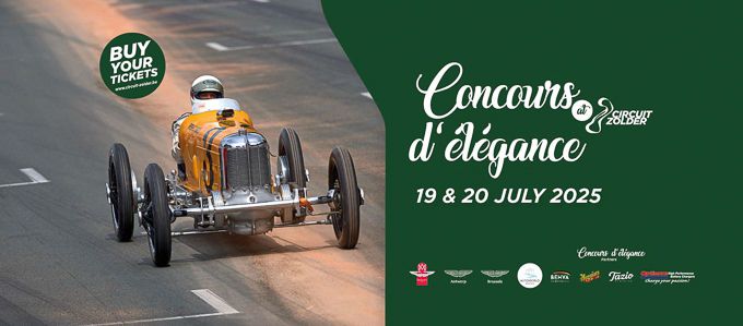  Concours d’Elégance tijdens de Historic Grand Prix op Circuit Zolder