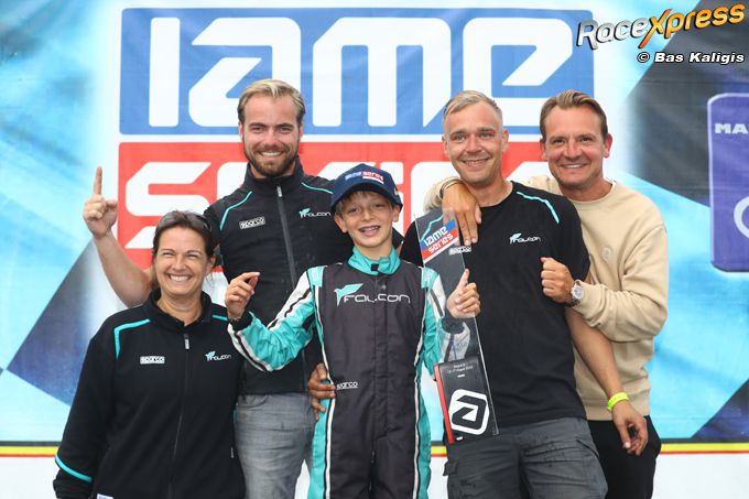 Karttalent Lewis Boodts dendert naar eerste IAME Benelux-zege op thuisbaan