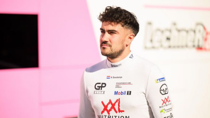 Porsche Mobil 1 Supercup in Monza Italië Foto 4 GP Elite-coureur Wouter Boerekamps portret