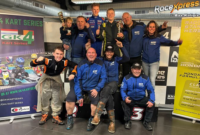 Karttopper Koen van Meel bekroont sterk seizoen met vice-kampioenschap in GK4 Kart Series