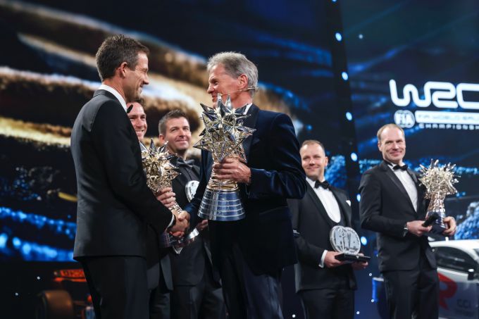 FIA World Rally Championship Prize Giving-evenement in het Oezbeekse Tashkent Foto 2