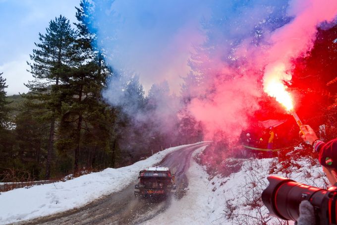 FIA World Rally Championship Rally Monte Carlo 2026 TOYOTA GAZOO Racing Oliver Solberg Elliott Edmondson Toyota GR YARIS Rally1 Foto 13