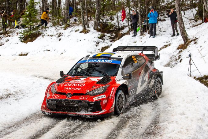 FIA World Rally Championship Rally Monte Carlo 2026 TOYOTA GAZOO Racing Oliver Solberg Elliott Edmondson Toyota GR YARIS Rally1 Foto 3