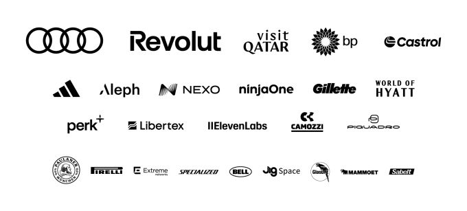 Audi Revolut F1 Team sponsorbalk