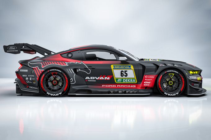 Haupt Racing Team THE YOKOHAMA Rubber Co. Ltd. Ford Mustang GT3 