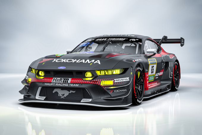 Haupt Racing Team THE YOKOHAMA Rubber Co. Ltd. Ford Mustang GT3 