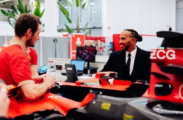 Lewis Hamilton Ferrarii F1