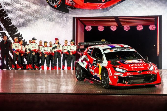 FIA WRC Rally Monte Carlo 2026 openingsceremonie Toyota