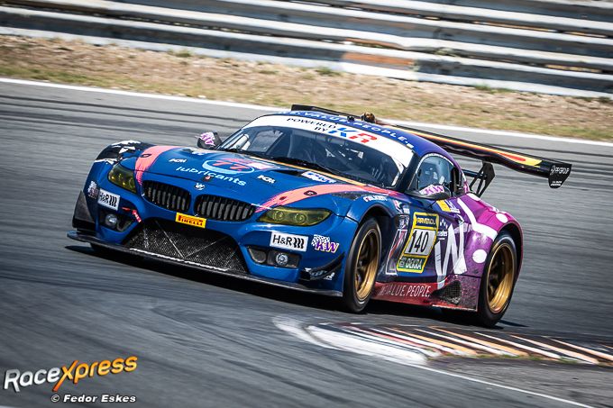 BMW Z4 die meedeed aan de 24H Nürburgring