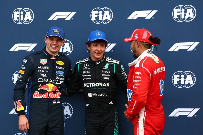 Kimi Antonelli Max Verstappen GP Monaco kwalificatie