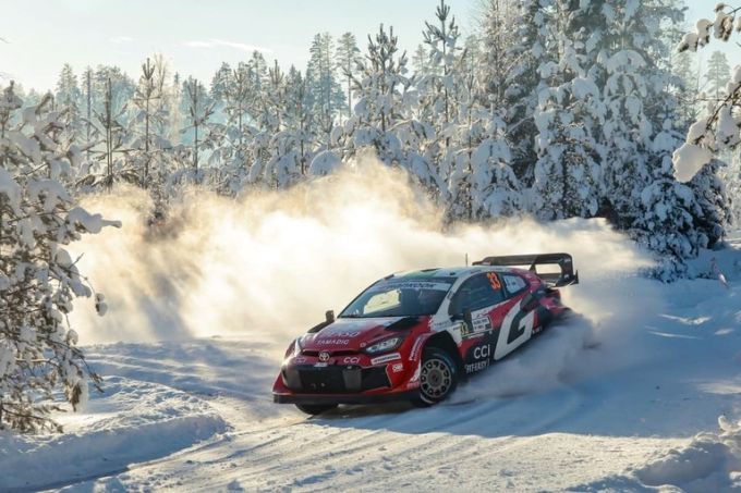 Elfyn Evans wint met Toyota FIA WRC Rally Sweden 2026