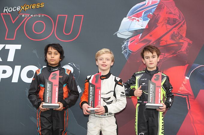 podium Karting Champions League Mini's