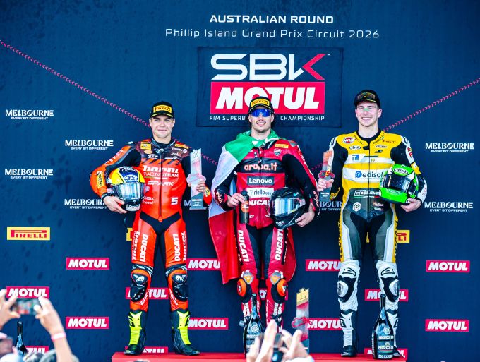 Podium WorldSBK
