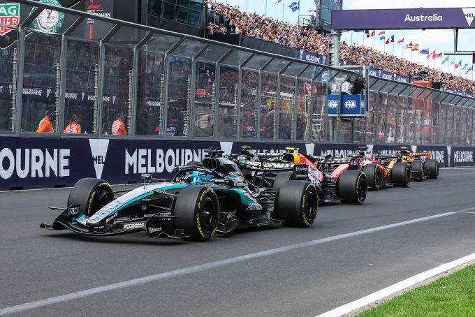 George Russell Mercedes Grand Prix F1