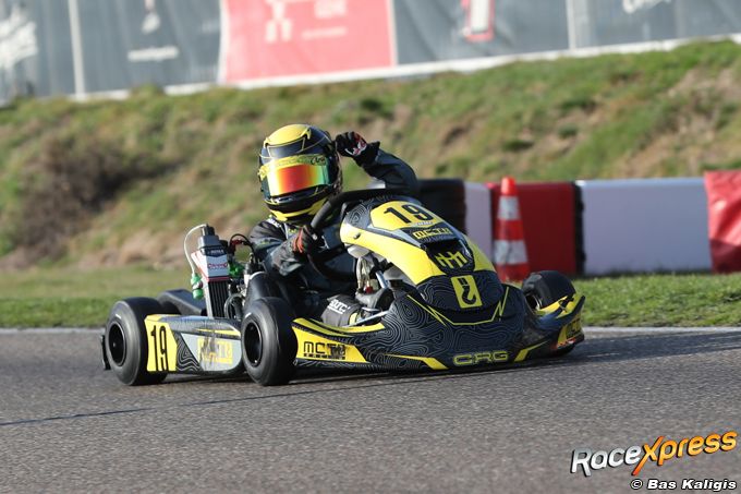 Karttalent Henri Moeyaert wint in UKS zijn allereerste wedstrijd