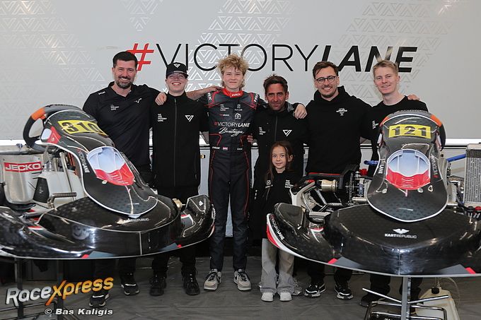 Cesc Pieterse Victory Lane