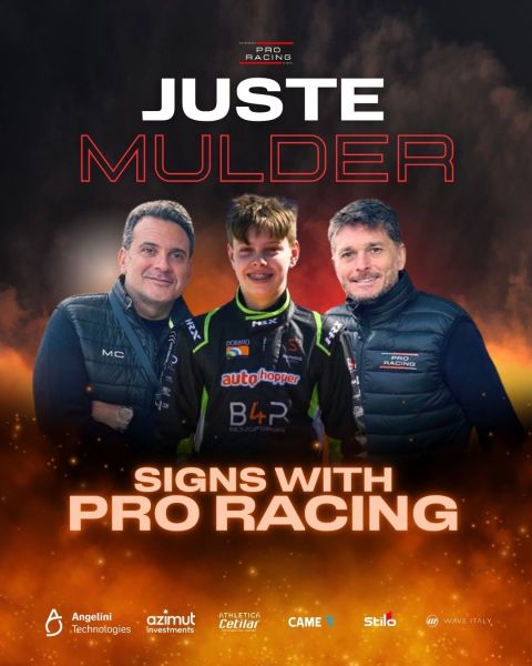 Marco Cioci via Pro Racing Motorsport Juste Mulder en Giancarlo Fisichella