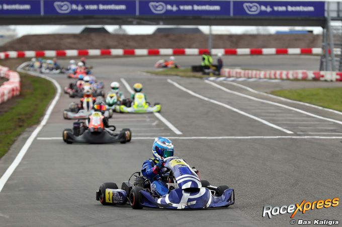 Karter Sem Meijerink pakt in NXT GP eerste zege van het seizoen